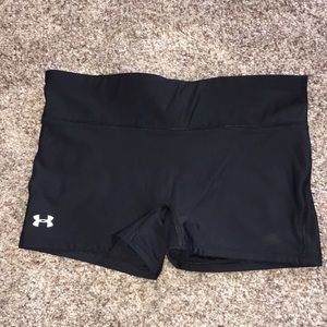 Under Armour Black Spandex Shorts
